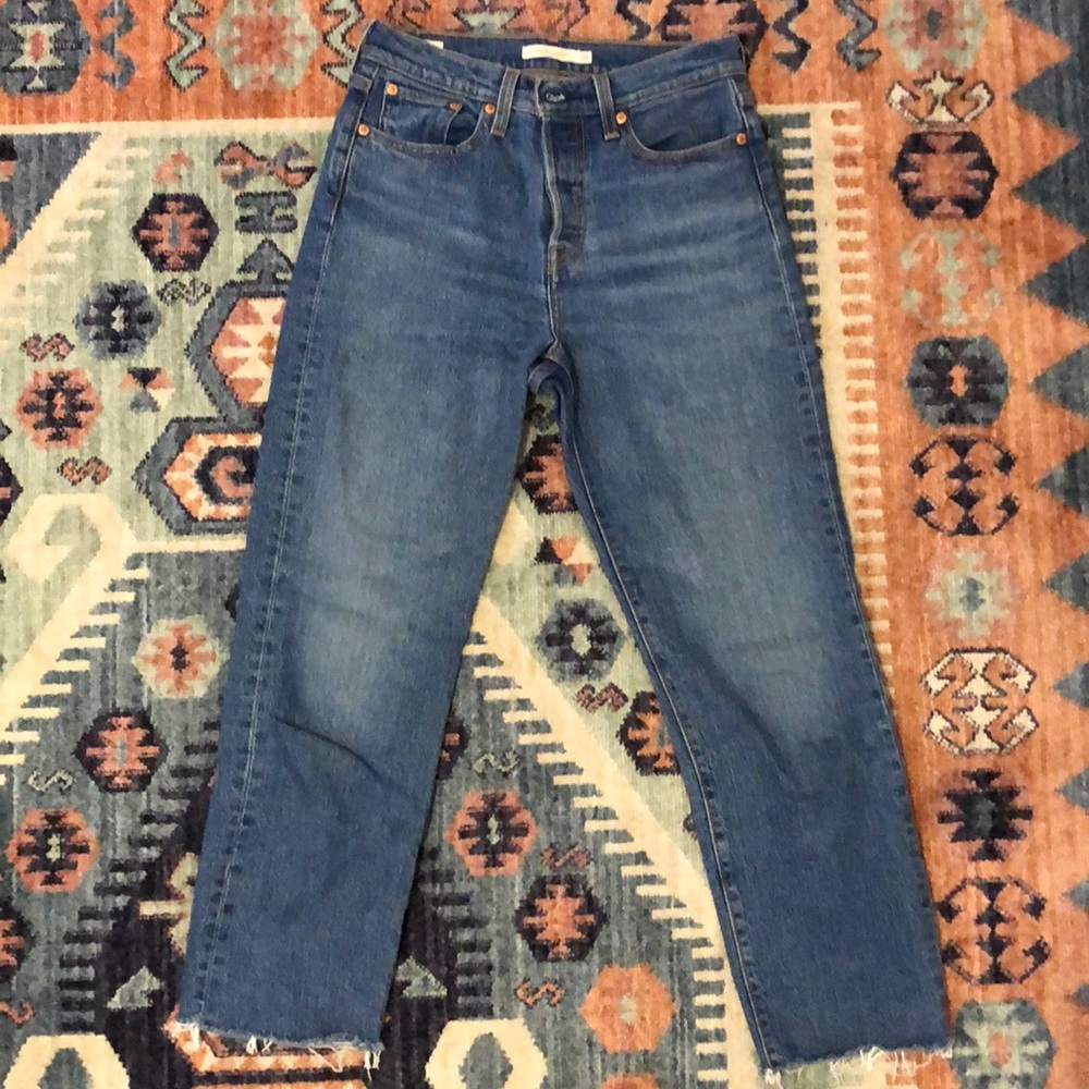 Levi’s wedgie jeans